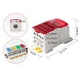 thumbnail image 1 of Essential Wiring Accessory Red Power Distribution Junction Box for DIN Rails, 1 of 4