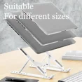 thumbnail image 4 of Adjustable Laptop Stand Portable Foldable Notebook Bracket Computer Monitor Holder For Macbook Air iPad Tablets Base Accessories, 4 of 9