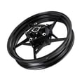 thumbnail image 3 of Motor Genic Glossy Black Front Wheel Rim For Kawasaki Z400 EX400 Ninja 400 ABS 2018-2023, 3 of 8