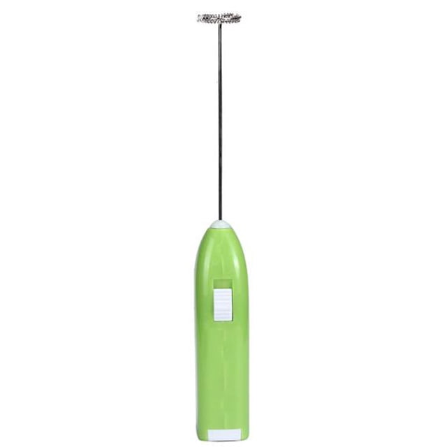 Billuyoard Batidor de huevos eléctrico de mano para cocina, mango de vaporizador, batidor, agitador portátil para el hogar, dispositivo lavable Cocina y Comedor Verde Billuyoard JJ10210-02B