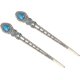 thumbnail image 1 of 2 uds palillos de pelo Vintage palillos de pelo de diamantes de imitación tradicionales regalo de bollo de joyería para el cabello Feliz Sencillez, 1 of 3