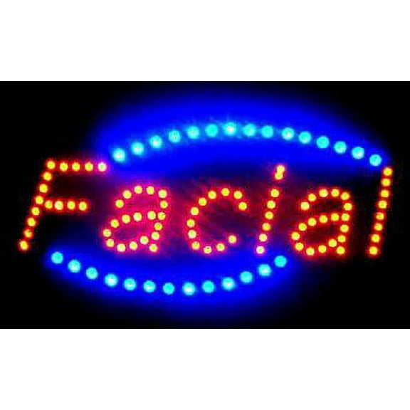 LED Neon Light Facial Sign for Business (Facial LB235)