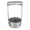 OKESYO Stainless Steel Paint Brush Washer Cleaner with Screen and Holder Spring