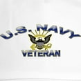 thumbnail image 2 of CafePress - U. S. Navy Veteran Cap - Adjustable 100% Brushed Unisex Casual Cotton Baseball Cap, Beige, 1, 2 of 2