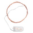 thumbnail image 4 of Cadena de luces de hadas de 50 LED de color blanco puro para decoración navideña con cable de cobre para uso en interiores. Ilumina tus celebraciones festivas, 4 of 8