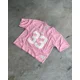 thumbnail image 2 of Camiseta de manga corta con estampado de letras grandes y sueltas de empalme americano para hombre, estilo hip-hop callejero, estilo gótico de verano, diseño de tendencia Y2K, tops para parejas, 2 of 5