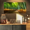 thumbnail image 1 of Arashiyama Bamboo Grove Japan - Oversized Forest Canvas Artwork, 1 of 3