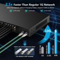 thumbnail image 3 of Conmutador de red Ethernet Real HD de 24 puertos y 2,5 Gb con 2 puertos SFP+ de 10 G, 3 of 7