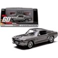 thumbnail image 1 of Maqueta de coche fundido a presión Greenlight Gone in Sixty Seconds 1967 Ford Mustang Eleanor escala 1/43 gris, 1 of 2