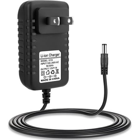 Eeyueer 12 Volt Battery Charger for Ride On Toys Car 12V Universal Charger Kids Riding Toy Charger 12V 1A Battery Charger for Kid Trax Dynacraft Electric Ride On Cars