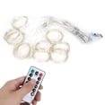 thumbnail image 1 of Cadena de luz de control remoto, 3x3m USB 300LED Chips Cadena de luz LED Luces de cadena de cortina Altamente recomendado, 1 of 8