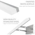 thumbnail image 6 of 40 inch Modern LED Vanity Lights Adjustable Bathroom Light Fixtures Over Mirror Chrome Vanity Lighting 5500K, 6 of 8
