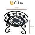 BiJun Metal Plant Stands Flower Pot Outdoor Heavy Duty Planter Rack