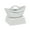 Silver Yuanbao, variant on 3D Keycap Fun and Durability Golden/Silver Dollar Shape for Mechanical Keyboards with Crossed Slot Easy Removal