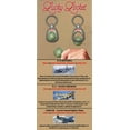 thumbnail image 3 of Genuine WWII Boeing B-17 Flying Fortress Skin BLACK Keychain/Locket  WA-0102-B, 3 of 4