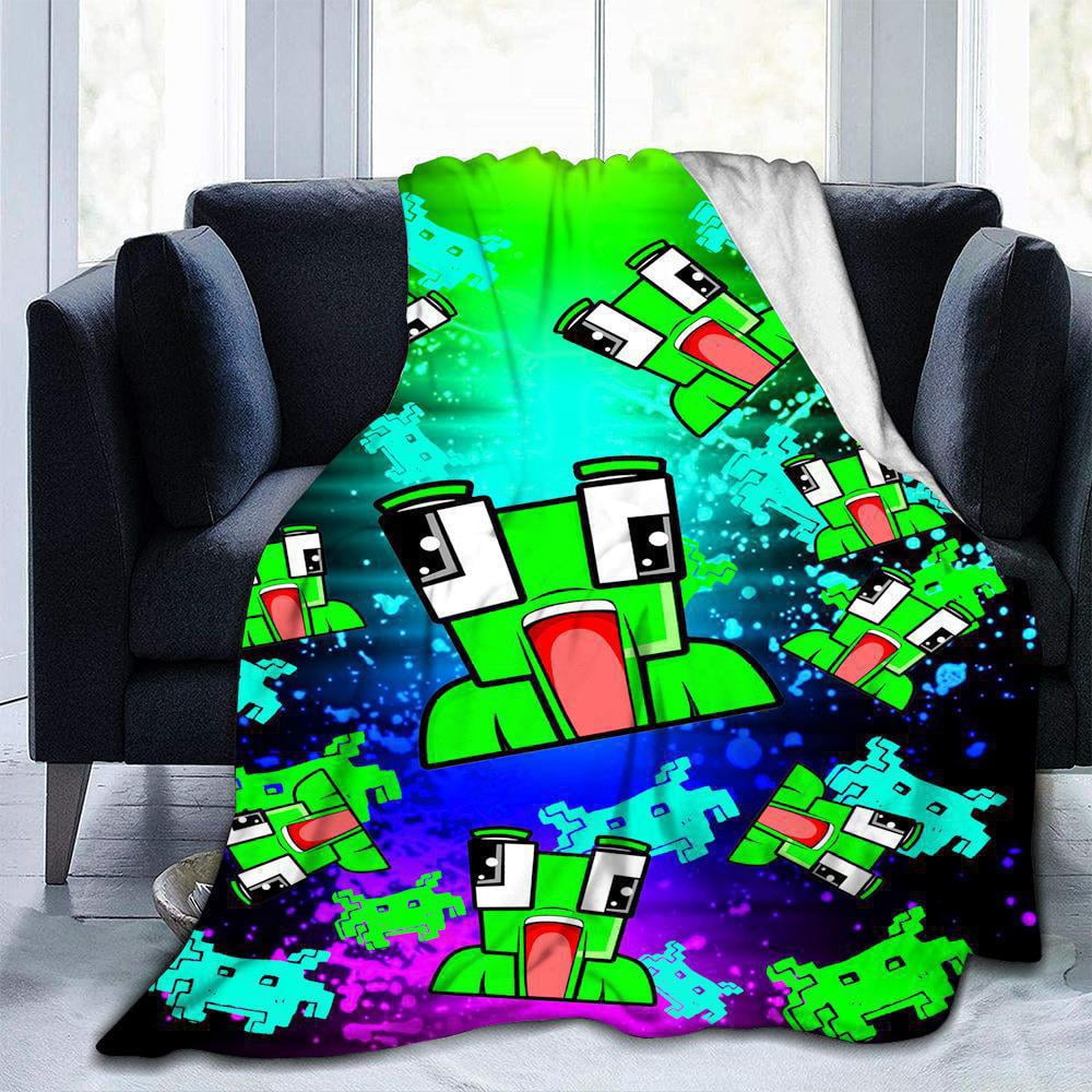 Lightweight Unspeak-able Blankets - 60" x 50" Inches Cute Unspeak-able Throw Blanket - Soft Fuzzy Blankets for Couch, Sofa & Bed