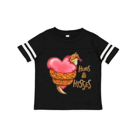 

Inktastic Hugs and Hisses- Cute Snake and Heart Boys or Girls Toddler T-Shirt