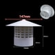 thumbnail image 5 of Rejilla de ventilación de techo de PVC de 75/110/160/200 mm, cubierta de ventilación de conducto redondo, tapa de ventilación resistente a la intemperie, 5 of 5
