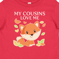 thumbnail image 4 of Inktastic My Cousins Love Me Little Fox Boys or Girls Baby T-Shirt, 4 of 5