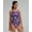 Purple, variant on Tyr Womens Electro Diamondfit Swimsuit