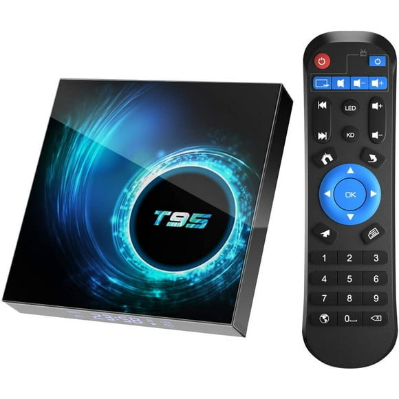 YAGALA TV Box T95 Android 10.0 Smart Box 4GB RAM 32GB