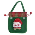 thumbnail image 2 of PONPRNGY 1Pc Christmas Gift Doll Bags Reusable Drawstring Gift Bags Xmas Gift Bags, Santa Snowman Doll Storage Bag, Christmas Decoration Apples Bag for Candy Party Favors Holiday Wrapping, 2 of 6