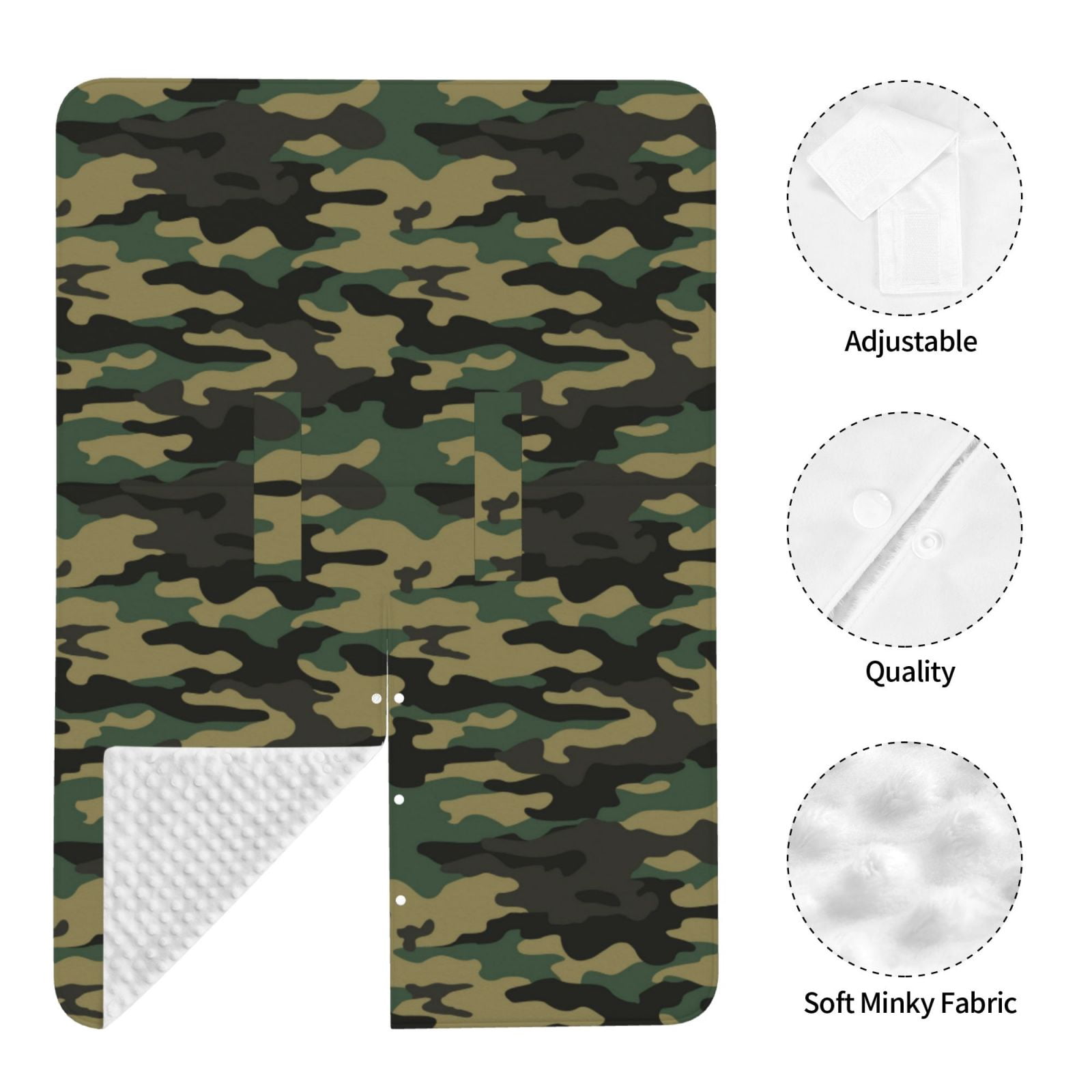 Car Seat Cover Baby - Green Camo Classic Breathable Infant Car Seat Cover for Baby Carseat, Lightweight Comfort Baby Essentials Must Haves Newborn Stuff for Girl Boy
