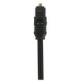 thumbnail image 4 of Câble Audio Optique Numérique 3.5mm Plaqué Or 1m 3 Pieds Toslink to Mini Plug, 4 of 5