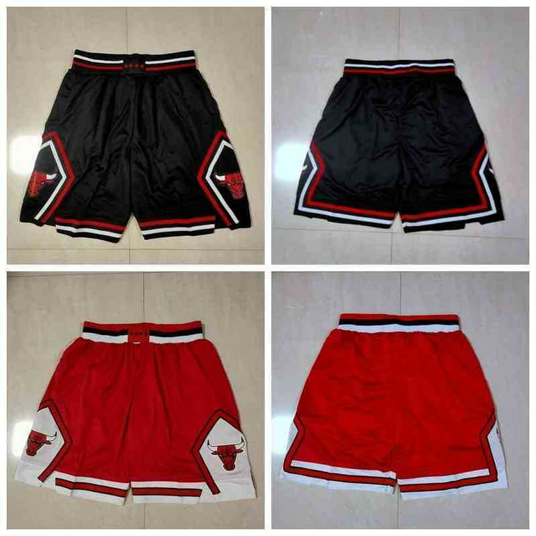 NBA Chicago Bulls Just Don Pocket Red Shorts in 2023
