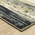 thumbnail image 3 of Woven Trends Satchi - SE09A - Modern Style, Abstract Pattern, Pet & Family Friendly, Living Room, Dining Room, Office, Medium Pile Polypropylene Area Rug in Blue - 10' x 13', 3 of 3