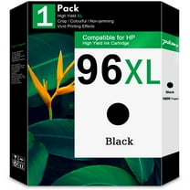 96XL Ink Cartridges (1 Pack, Black) - Compatible for HP 96 XL Ink Cartridge for Deskjet 6940 6980 9800 Officejet 7310 7210 Printers