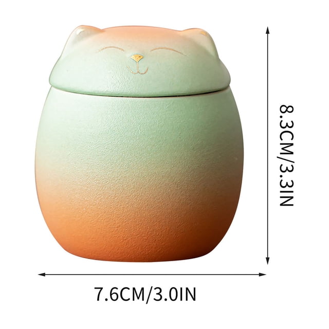 Living Room Storage Steam-Proof Sealed Storage Jar Mini Portable Travel Tea Jar Portable Tea Storage In Family Living Room