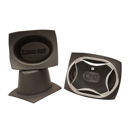 6 x 8 in. Oval Slim Boom Mat Pair Speaker Baffles