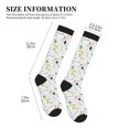 thumbnail image 4 of Pofeuu Easter Rabbit Print Compression Socks for Women & Men Circulation - Best Support for Nurses,Running,Athletic,Sports, 4 of 7