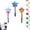 3Pcs-D, variant on Magic Fairy Pay Wand Credit Card Holder, Fairy Wand Credit Card Holder - 3D Printed Tap to Pay-Contactless Payment Holder