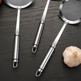 thumbnail image 4 of Stainless Steel Skimmer For Fat Skimming, Mesh Food Strainer With Fine Mesh And Hanging Loop For Convenient Storage, 4 of 6