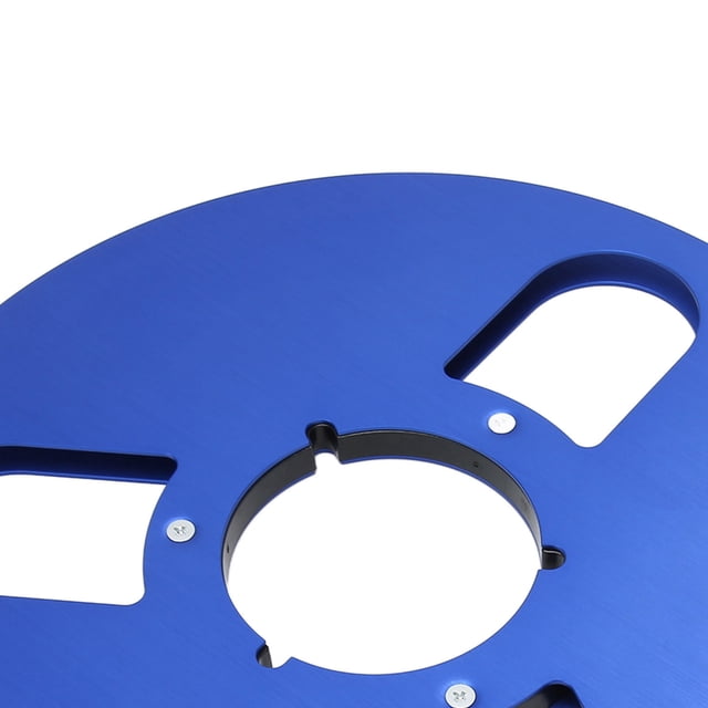 Carrete vacío de pulgadas, carrete de cinta vacío de 1/4 de 10,5 pulgadas para grabar accesorio de grabadora de cinta de carrete a carrete multifuncional