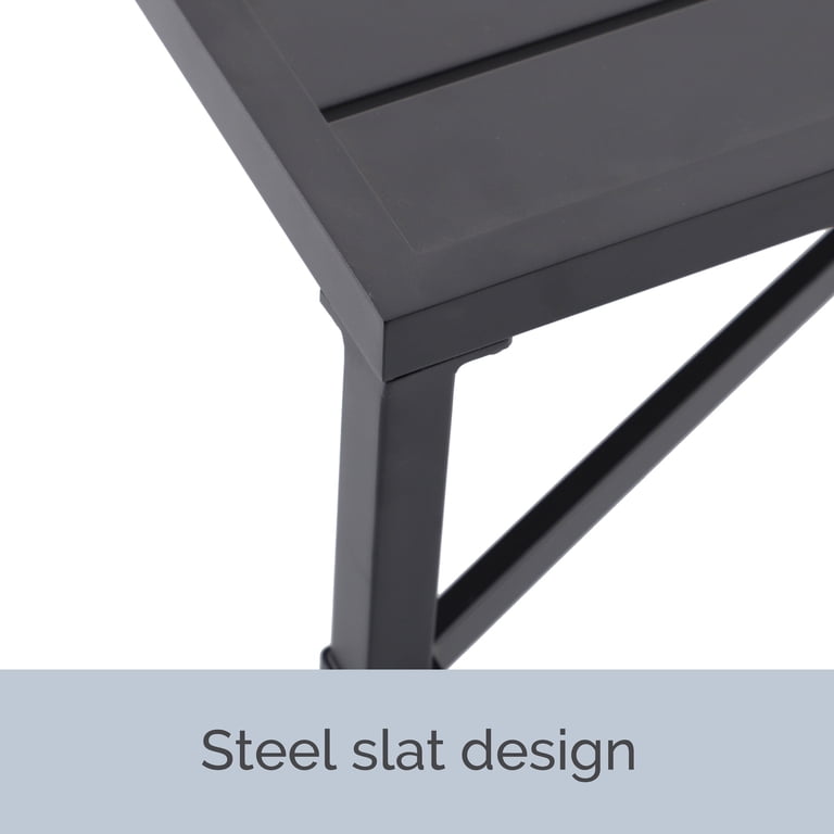 My Texas House Cambria Rectangular Steel Coffee Table photo 5