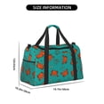 thumbnail image 3 of Balery Colorful Crab Bolsa de Gimnasio para Mujeres, Bolsa de Viaje con Bolsillo Húmedo, Bolsa de Fin de Semana para Mujeres, Bolsa de Viaje Resistente al Agua, 3 of 7