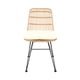thumbnail image 1 of Silla de Exterior Mundo In Guyana Acero y Rattan 41.5 x 56 x 81 cm, 1 of 6