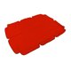 thumbnail image 2 of Toldo para columpio de patio de tela Oxford revestida en plata de primera calidad, 420D, impermeable, rojo, perfecto para jardines y espacios al aire libre, 2 of 8