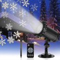thumbnail image 1 of IP65 Waterproof Christmas Snowfall Projector Light with Remote Control for Indoor/Outdoor Decoration, 1 of 5