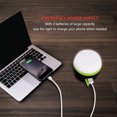 thumbnail image 2 of Labymos Lampe de Camping Extérieure Rechargeable USB Étanche avec Aimant Intégré 5 Modes Alimentation d'Urgence pour Camping Randonnée Pêche, 2 of 7