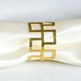 Efavormart Striking Gold Plated Aluminum Napkin Rings for Place ...