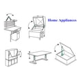 thumbnail image 4 of Contrôleur de Canapé Électrique, Fonction de Réinitialisation Contrôleur de Fauteuil Inclinable Usage Polyvalent pour Fauteuils Roulants, 4 of 7
