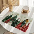 thumbnail image 4 of Ensemble de 4 Napperons en Polyester Lavables pour Décoration de Table de Noël par Suige Home, 4 of 6