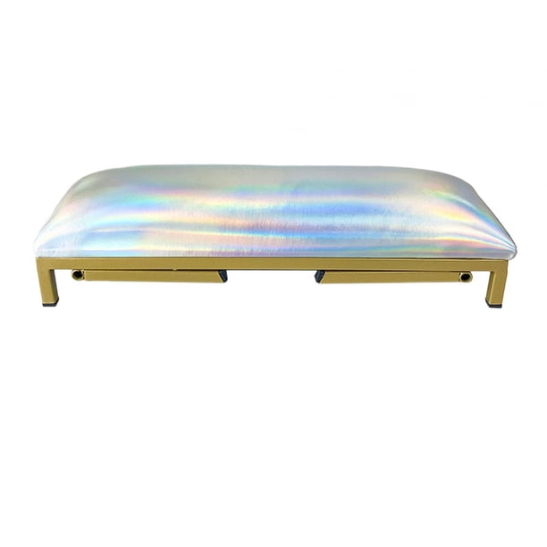 Almohada de mano para uñas, soporte ajustable y plegable, uso de escritorio, reposamanos para manicura Vistoso
