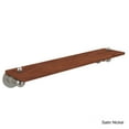 thumbnail image 4 of Astor Place Collection Solid IPE Ironwood Shelf - Antique Pewter / 22 Inch, 4 of 5