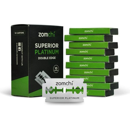 Double Edge Razor Blades, 50 Counts Safety Razor blades for Shaving