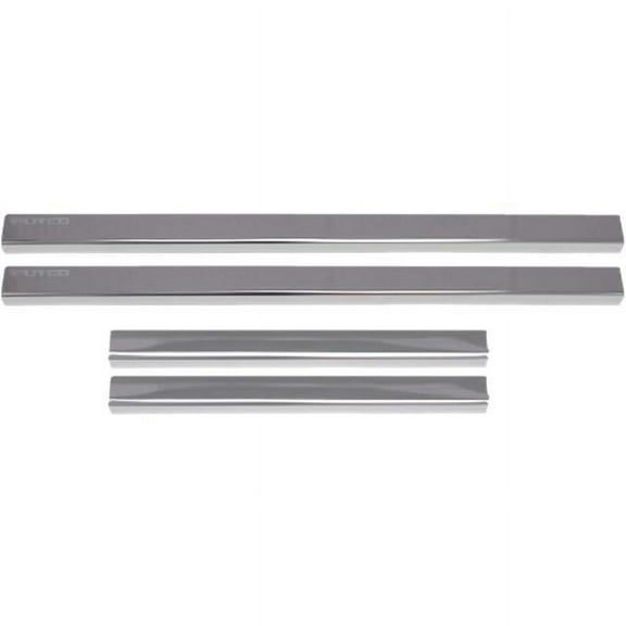 Putco Black Platinum Door Sills 95183BP For 2019-2020 Silverado / Sierra - Crew Cab (4 Pc)